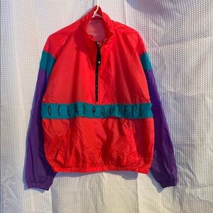 Ocean Pacific Colorblock Windbreaker Jacket